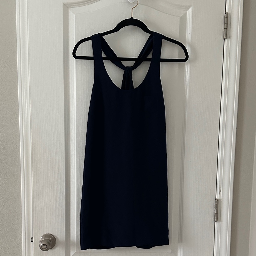 J. Crew Navy Sleeveless Dress